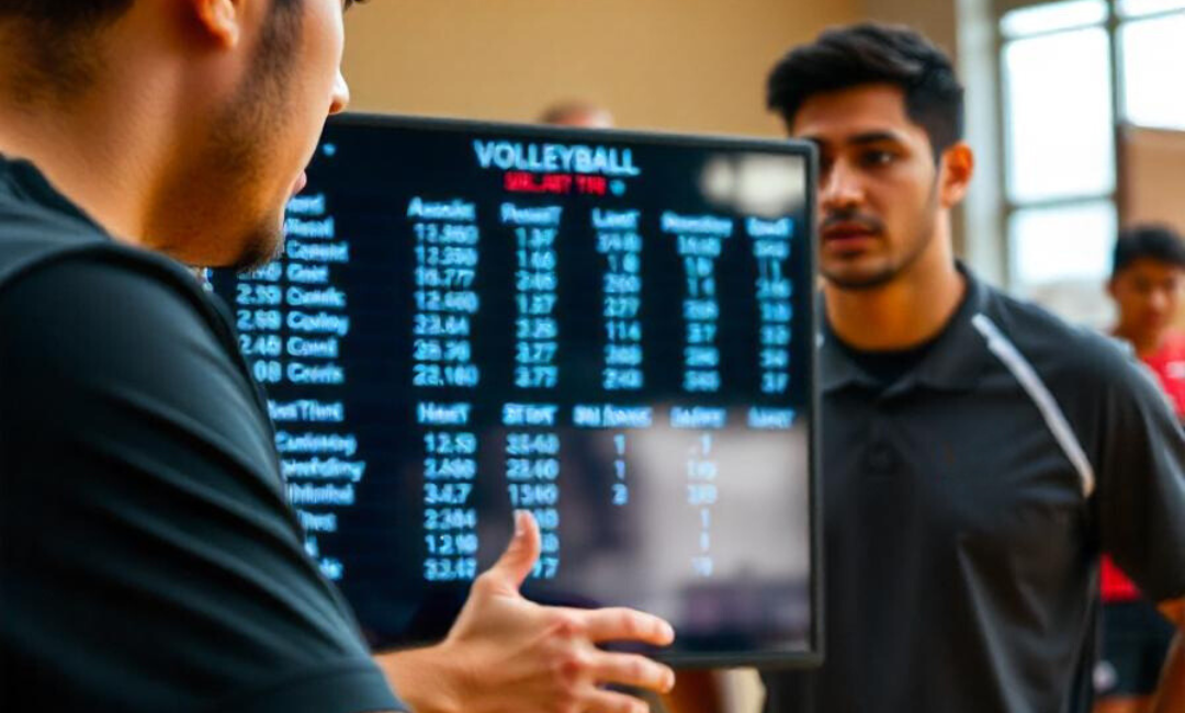 Como os treinadores podem usar a tecnologia para melhorar o desempenho de seus jogadores de voleibol